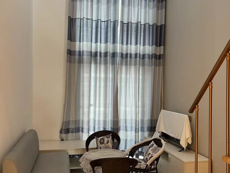 时代天韵 1室1厅1卫33.33㎡_时代天韵租房客厅图片1