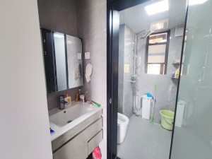华发又一城二三四六八期 3室2厅2卫100㎡_华发又一城二三四六八期租房卫生间图片7
