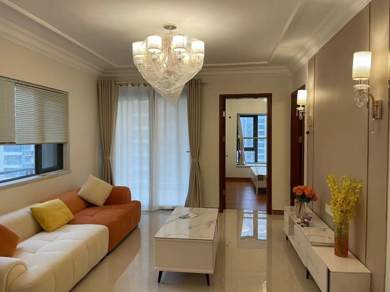 恒大悦府 3室2厅1卫102.13㎡_恒大悦府租房客厅图片1