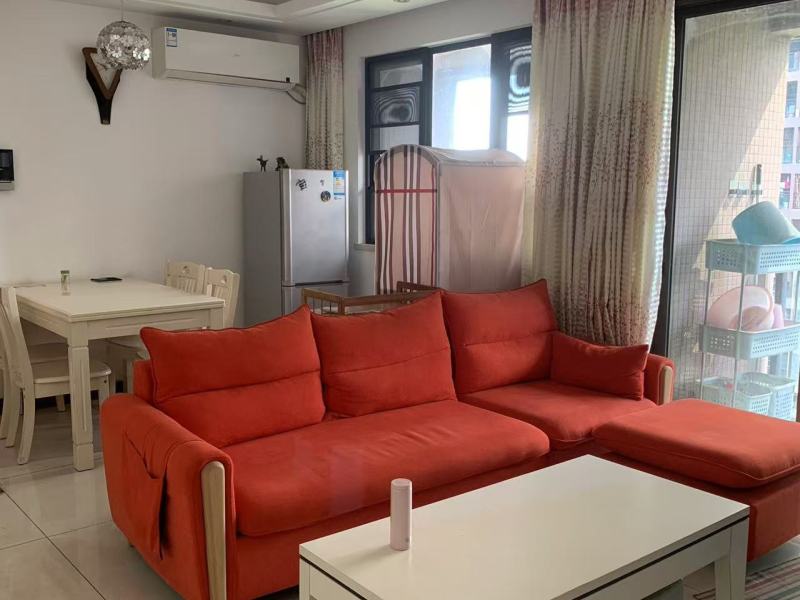 佛山万科广场 2室2厅1卫90㎡_佛山万科广场租房客厅图片1